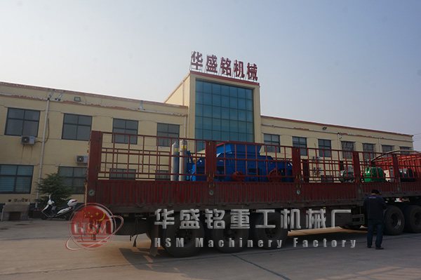 对辊破碎机发货图片